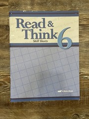 A Beka Read And Think Skill Sheets, Six