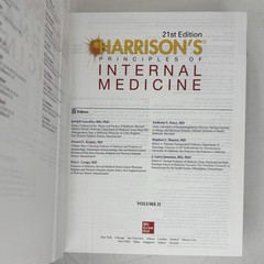Complete Set Vol 1 2 Harrison’s Principles Of Internal Medicine (21st Ed 2022)