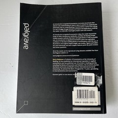 An Introduction to Applied Econometrics: A Time… by Patterson, Kerry Paperback