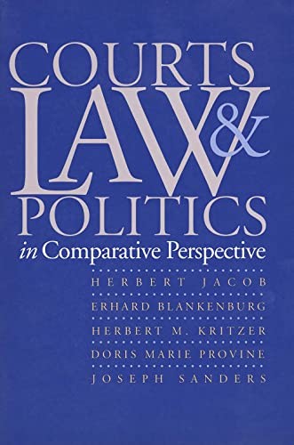Courts, Law, and Politics in Comparative Perspective – Paperback – GOOD