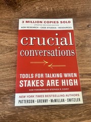 Crucial Conversations Tools for Talki- paperback, Kerry Patterson, 9780071771320