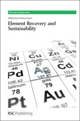 Element Recovery and Sustainability by Andrew Hunt (English) Hardcover Book