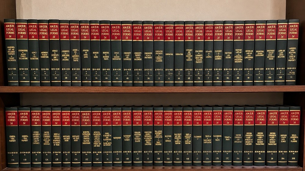 AM JUR Legal Forms 2d Law Reference Book Volume Choice You Pick Hardcover