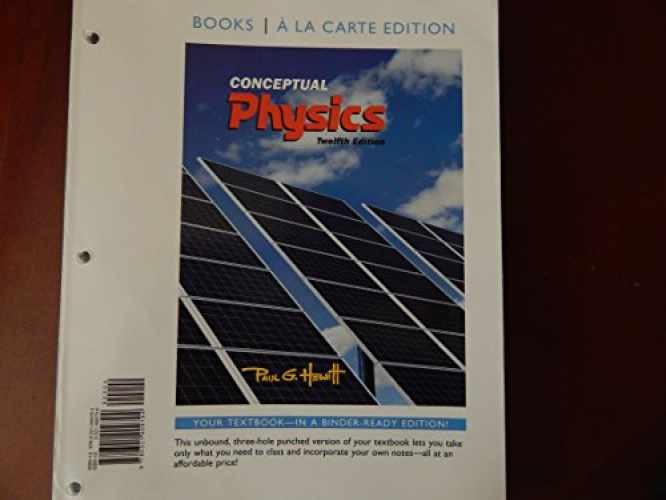 Conceptual Physics – Loose Leaf, by Hewitt Paul – Acceptable