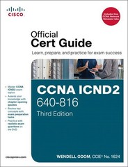 CCNA ICND2 640-816 official cert guide – FREE Shipping